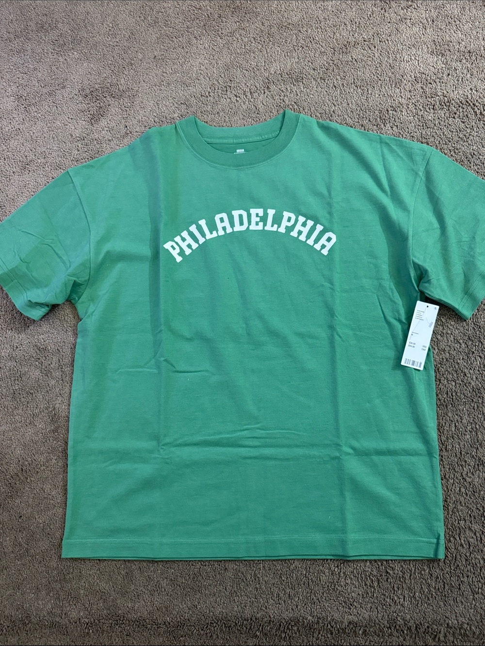 Urban Outfitters Green Philadelphia Graphic Tee